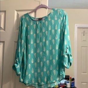 Dressy 3/4 sleeve blouse